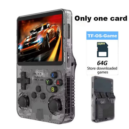 R36S Retro Handheld Video Game Console Single Card Consolas Classic Open Source Arkos System Games Players 3.5Inch IPS Screen