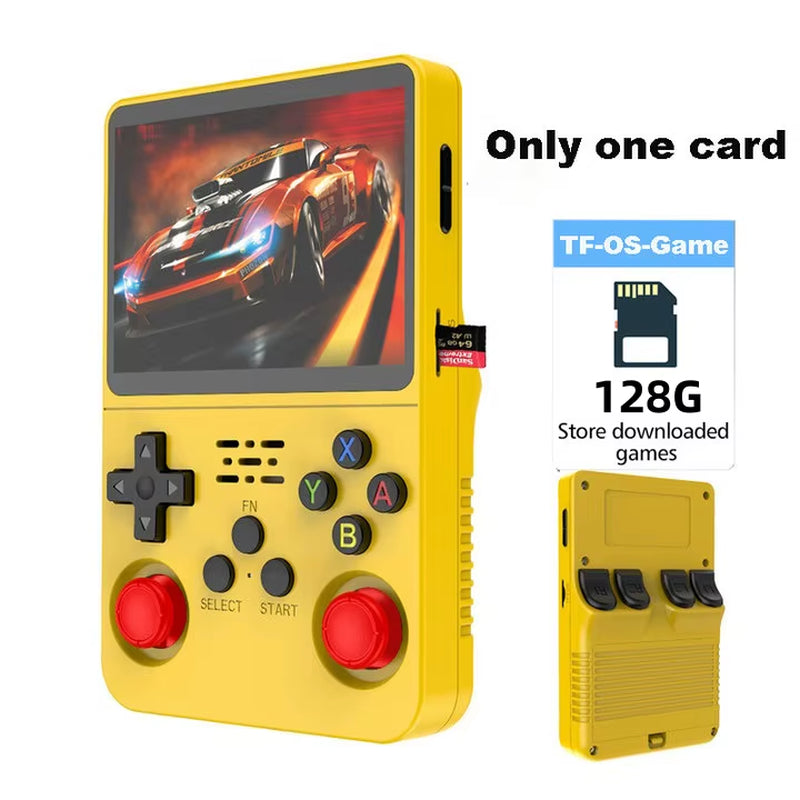 R36S Retro Handheld Video Game Console Single Card Consolas Classic Open Source Arkos System Games Players 3.5Inch IPS Screen