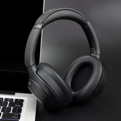 Professional Earpads Cushions Replacement for Sony WH-1000XM3 (WH1000XM3) Over-Ear Headphones, Ear Pads with Softer Protein Leather, Noise Isolation Memory Foam, Added Thickness (Black)