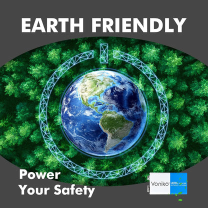 9V Batteries - Alkaline 9V Battery 4 Pack - Ultra Long Lasting with a 7 - Year Shelf Life