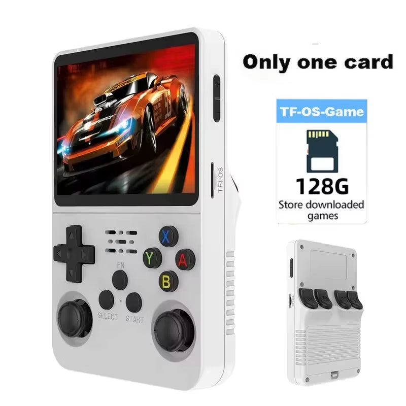 R36S Retro Handheld Video Game Console Single Card Consolas Classic Open Source Arkos System Games Players 3.5Inch IPS Screen
