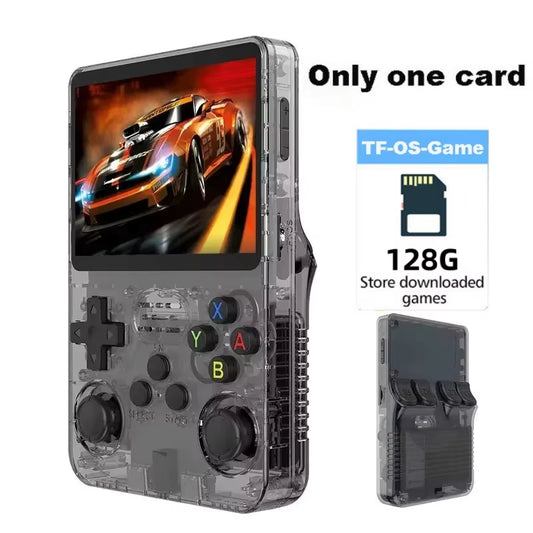 R36S Retro Handheld Video Game Console Single Card Consolas Classic Open Source Arkos System Games Players 3.5Inch IPS Screen